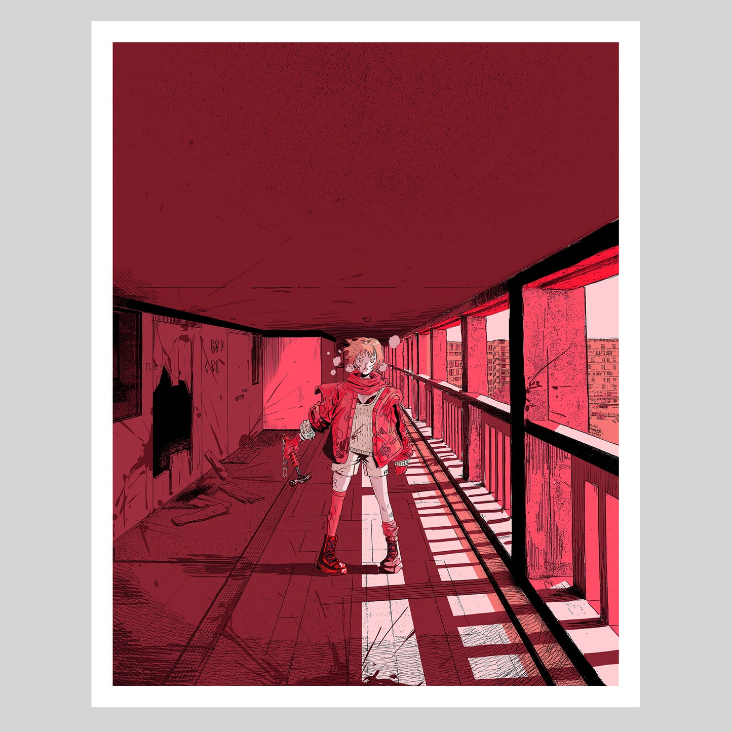 Hammer Girl - Small Print