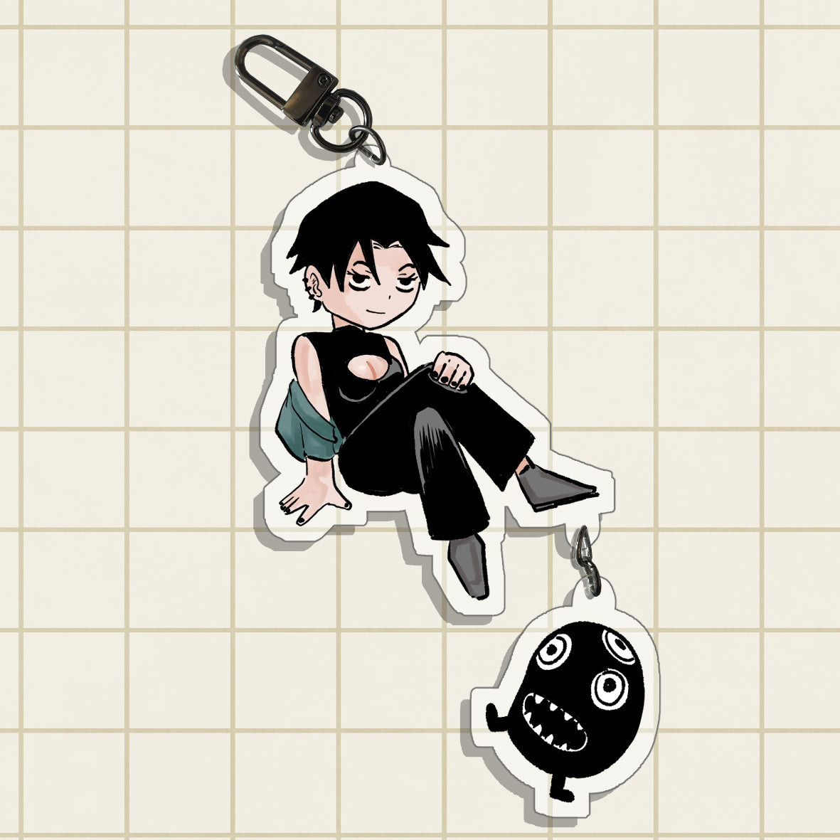 Tamsa With Friend - Acrylic Keychain