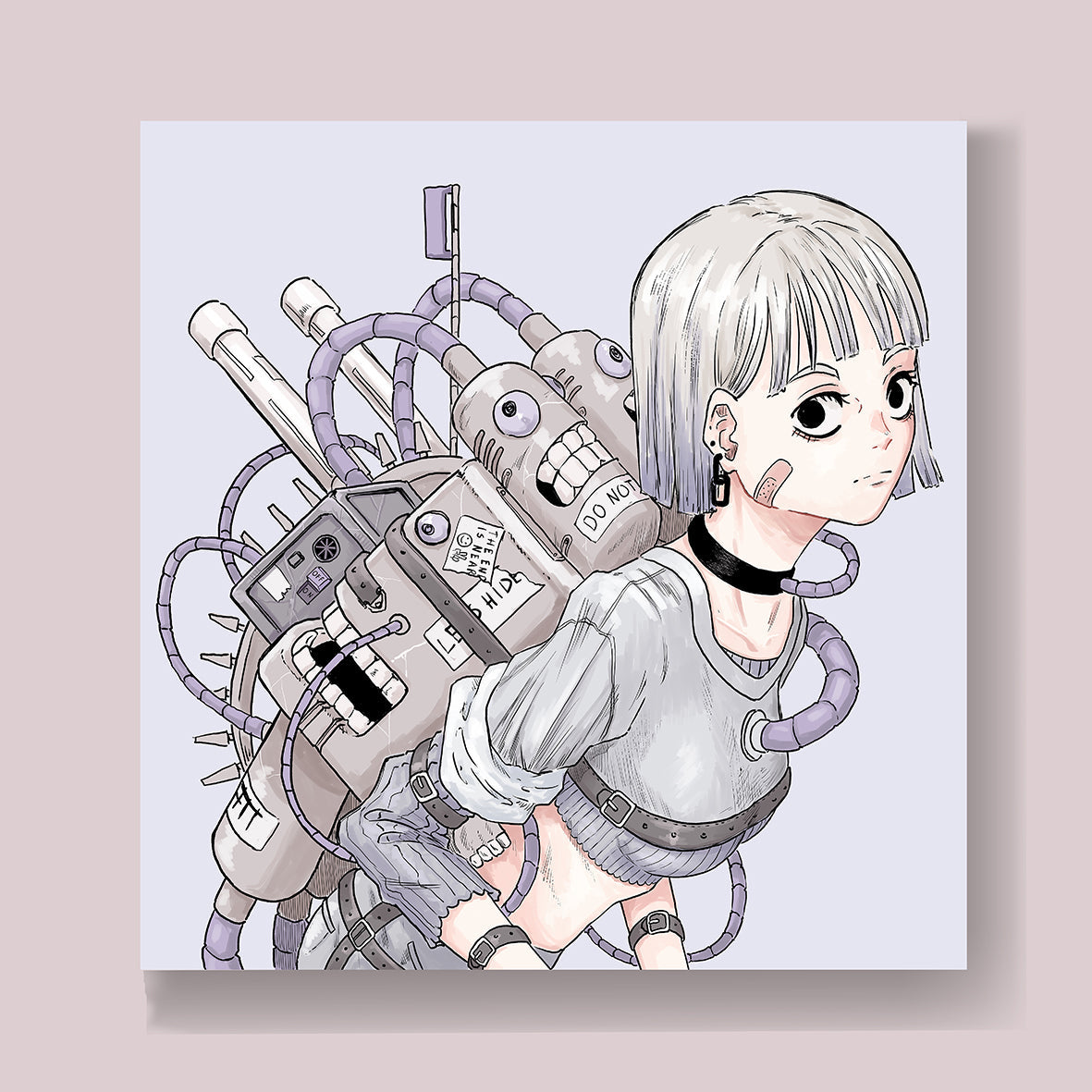 Bio Mecha Girl no.2 (DIGITAL DOWNLOAD)