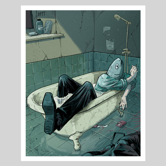 Bath Time - Small Print