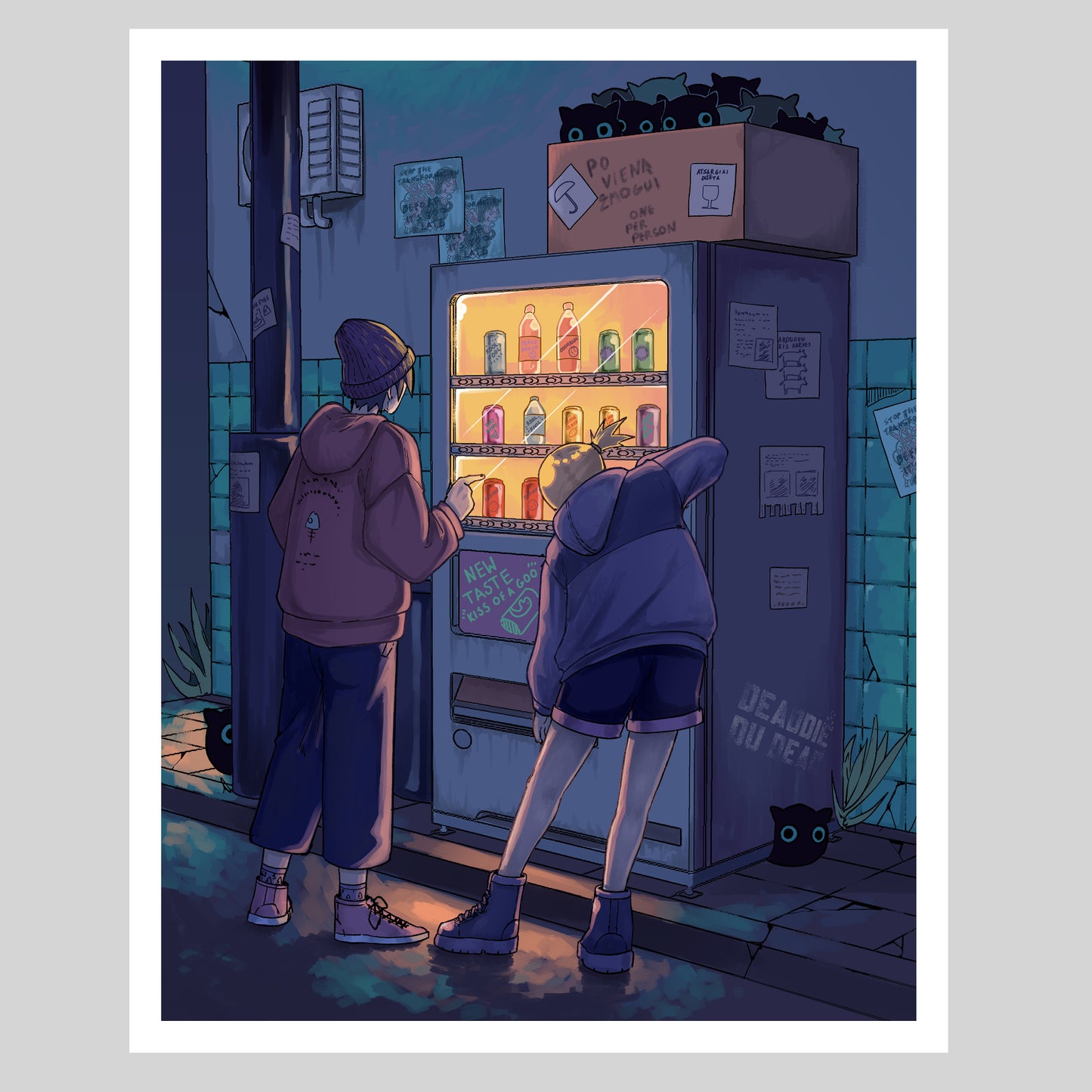 Vending Machine - Small Print