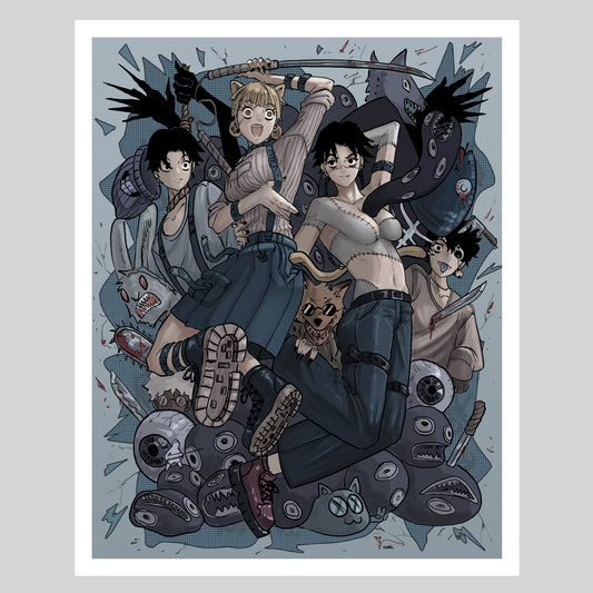 Deaddie Du Dead Halloween - Small Print