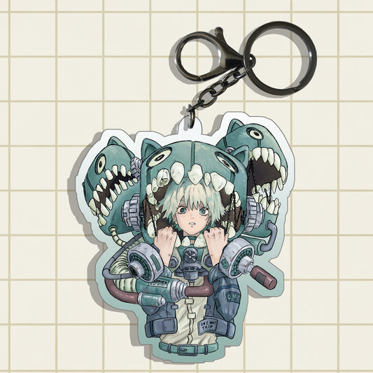 Bio-Mecha_3 - Acrylic Keychain